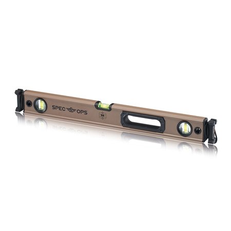 SPEC OPS Tools Box Beam Level with Bungee, 24-IN SPEC-LEVEL24